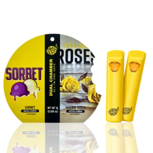 Cookies - Dual Chamber Vape 1ml - Sorbet × Yellow Roses