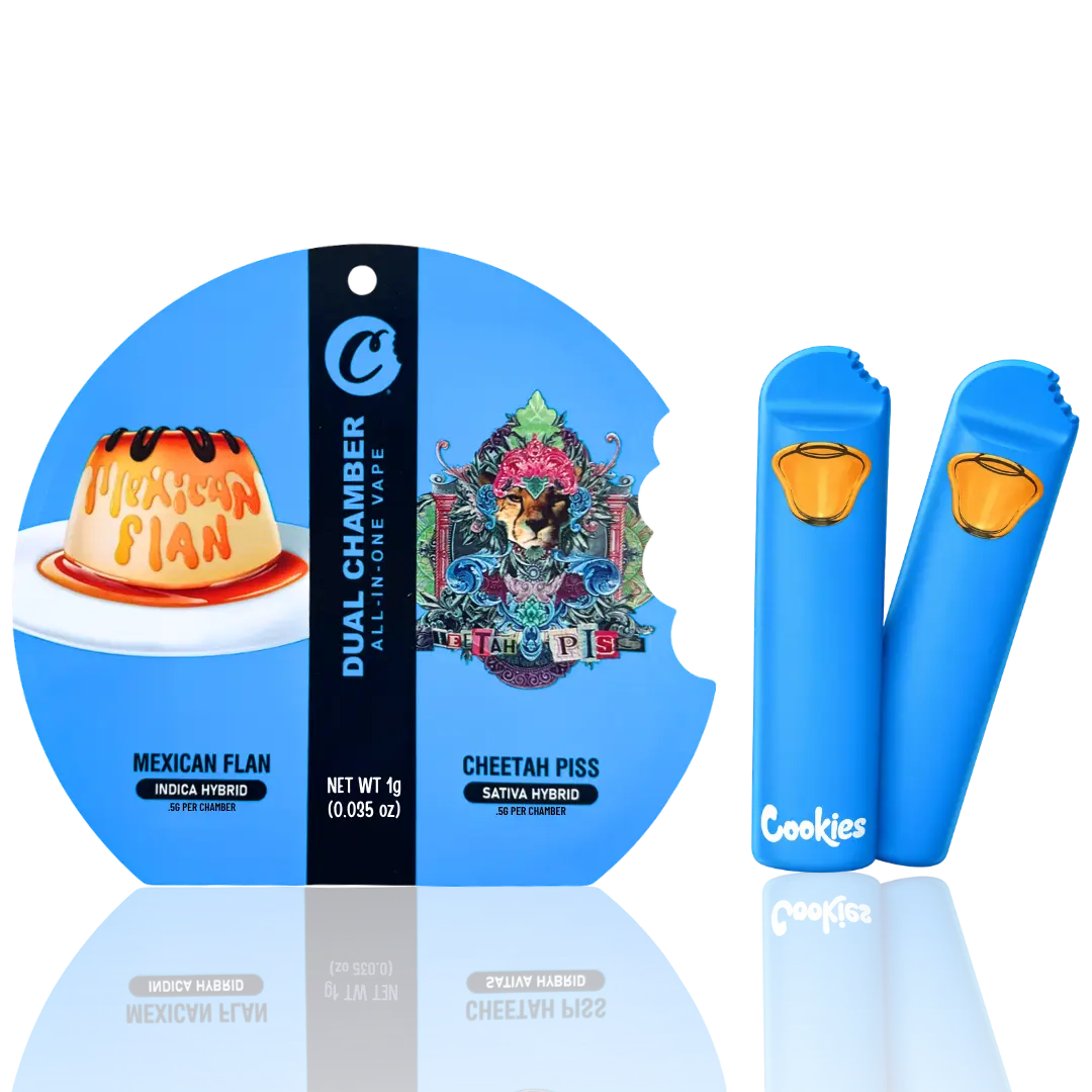 Cookies - Dual Chamber Vape 1ml - Mexican Flan ร Cheetah Piss